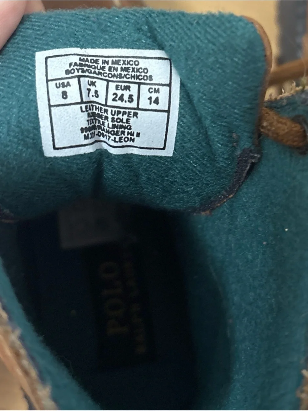 Polo Ralph Lauren classic brown